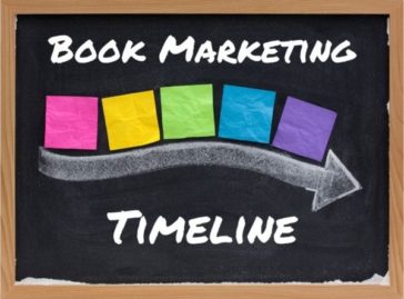 book marketing timeline