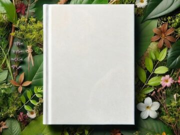 blank book cover